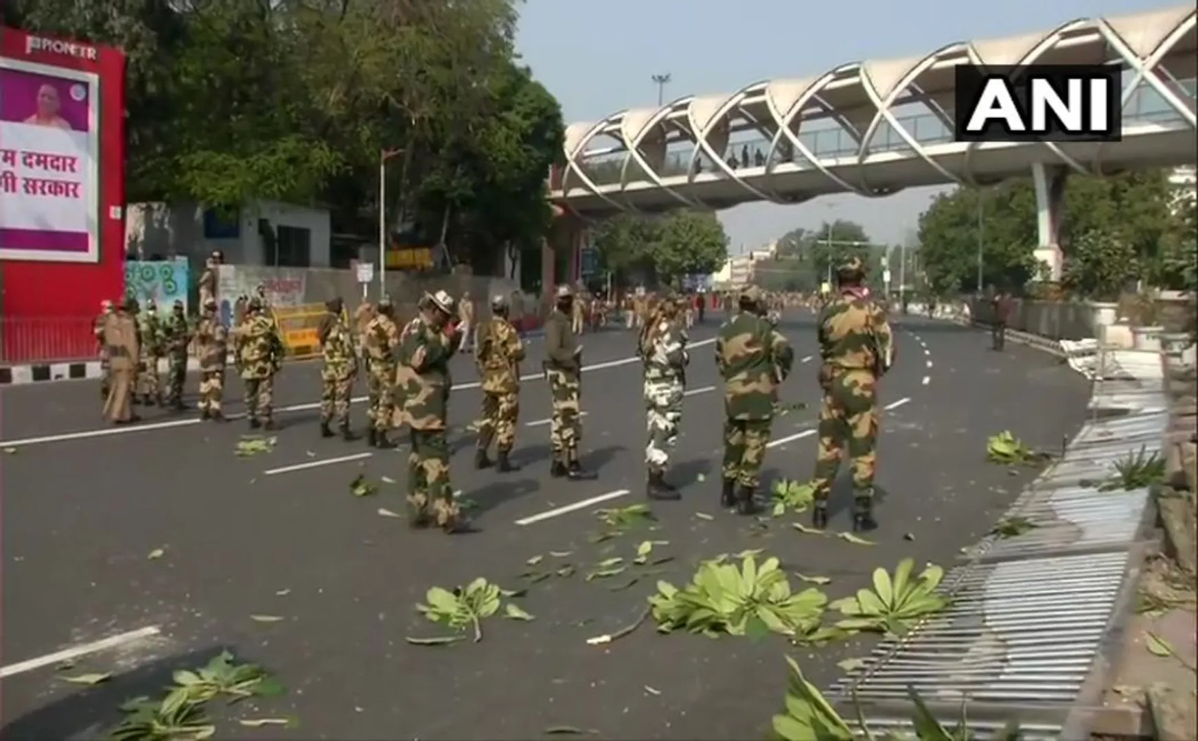 DELHI FARMERS AND POLICE INCIDENT UNION HOME MINISTERS DISCUSSION